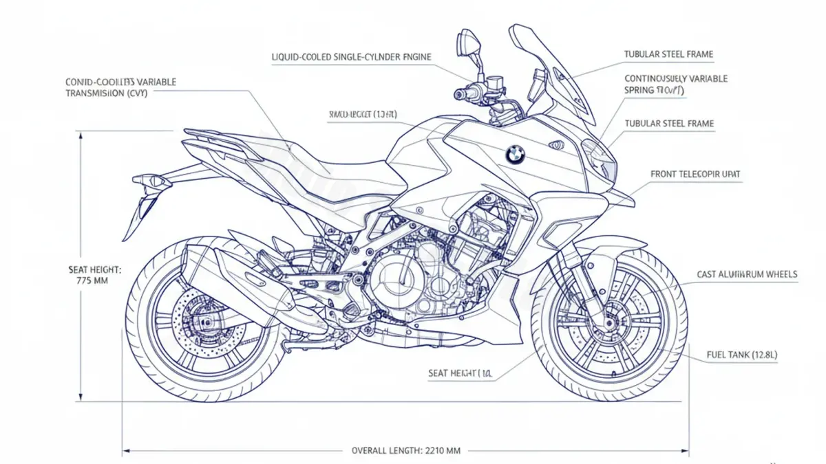 BMW C 400 GT - 0S01 Workshop Data: Fluids, Plugs & Tires specs