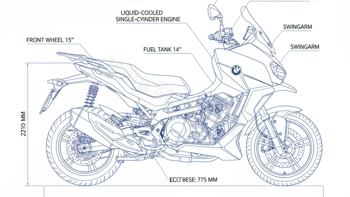 BMW C 400 X (EURO 4) - 0C09 Technical Review & Maintenance Guide specs