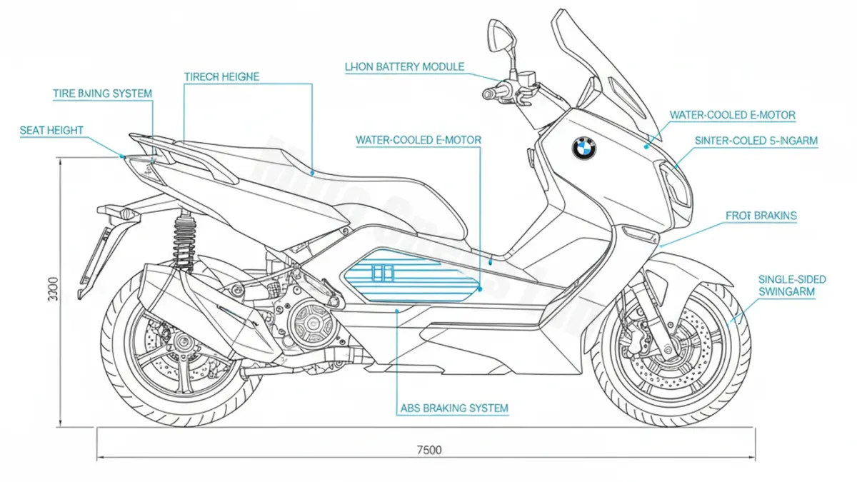 BMW C EVOLUTION - 0C03 Technical Review & Maintenance Guide