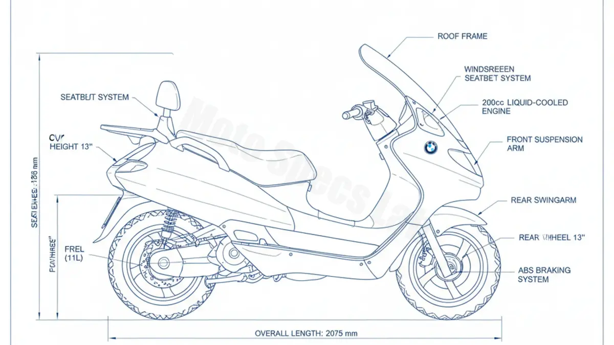 BMW C1 200 - C1/200 Maintenance: Recommended Oil & Tires specs