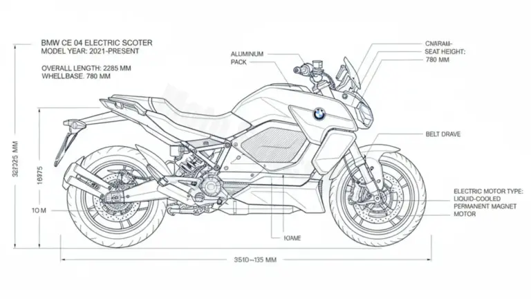 BMW CE 04 – CE04 Workshop Data: Fluids, Plugs & Tires