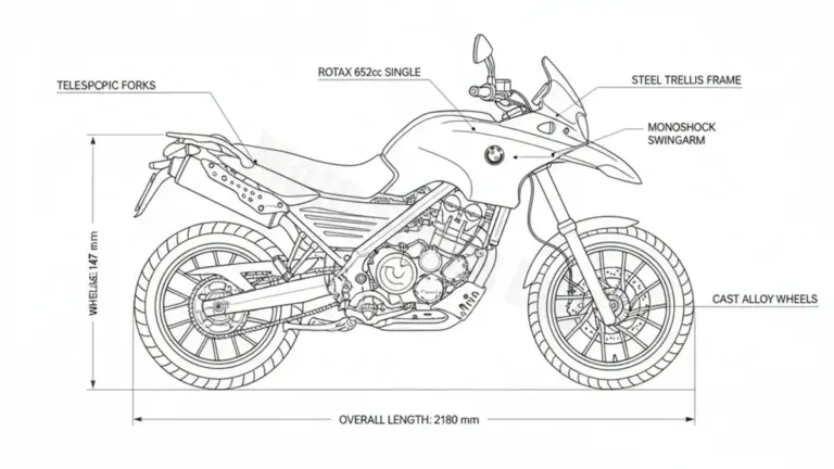 BMW F 650/ST (STRADA) – 0169 Specs: Oil Capacity & Tire Pressure