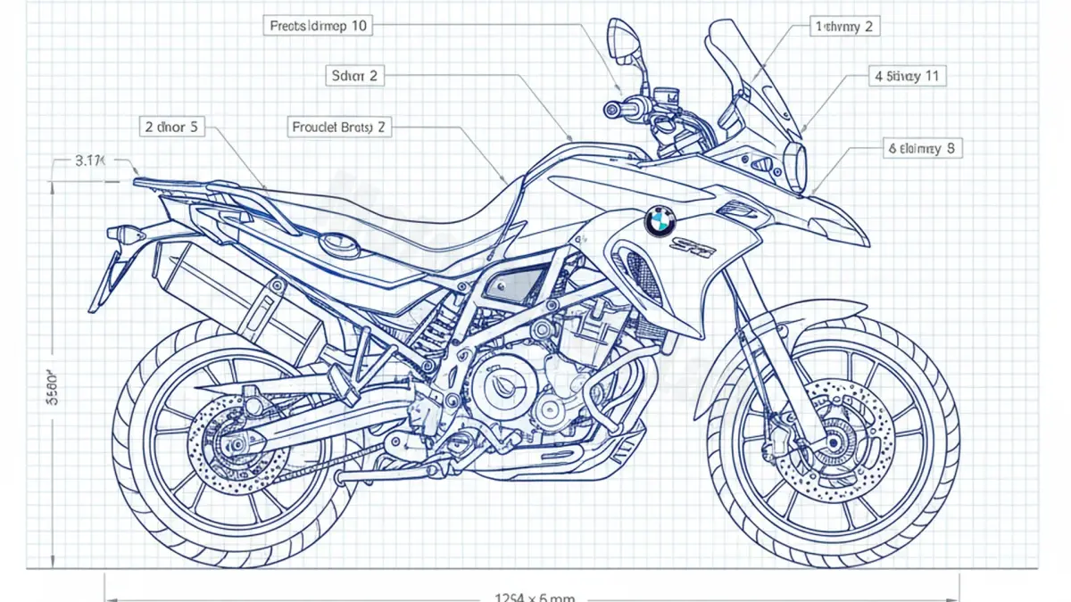 BMW F 700 GS (EURO 4 AB 8.2016) - 0B06 Tire Pressure, Oil Type & Fluid Specs specs