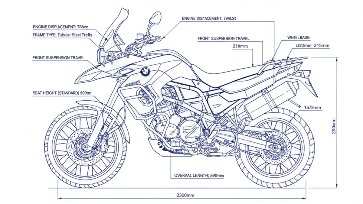 BMW F 800 GS ADVENTURE - 0B05 Maintenance Schedule & Torque Settings specs