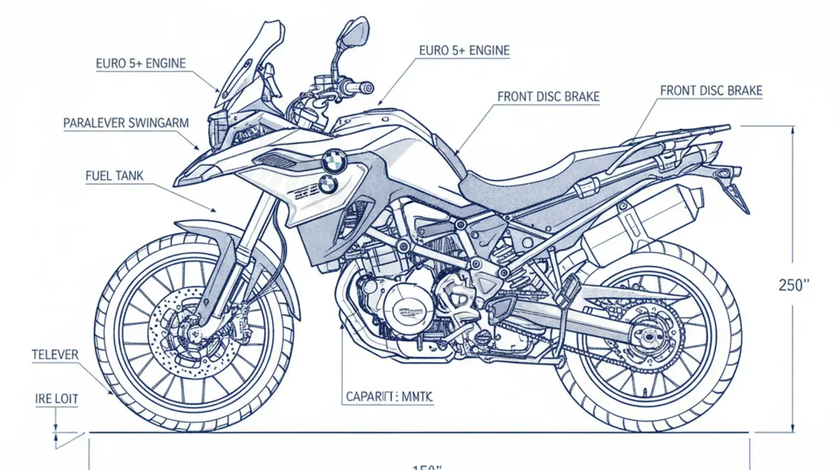 BMW F 800 GS (Euro 5+) - 0K51 Full Specifications & Ownership Data