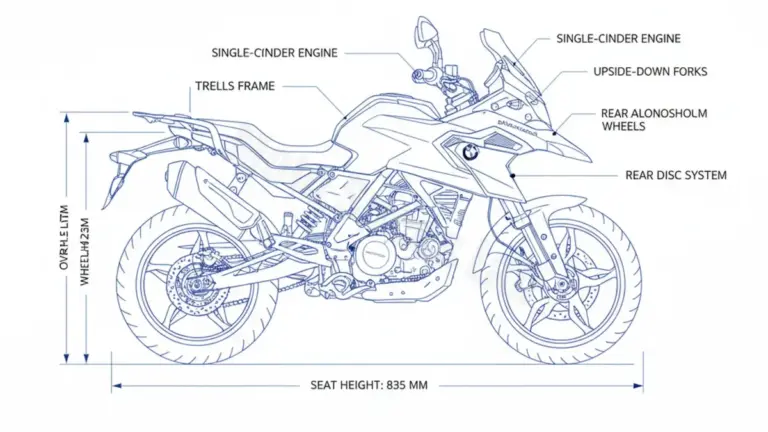 BMW G 310 GS (EURO 4) – 0G02 Maintenance: Recommended Oil & Tires