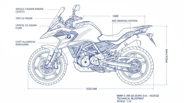 BMW G 310 GS (Euro 5+) – 0G31/25 Maintenance: Recommended Oil & Tires