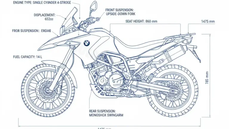 BMW G 650 GS SERTAO – 0136 Full Specifications & Ownership Data