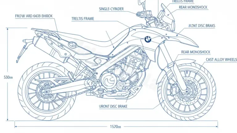 BMW G 650 XMOTO – 0167 Tire Pressure, Oil Type & Fluid Specs