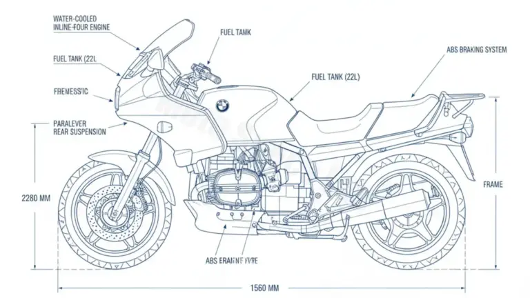 BMW K 100 LT – K100LT(K589) Specs: Engine Oil, Gap & Tire PSI