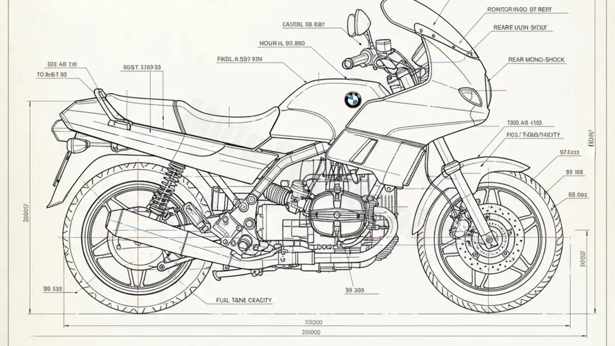 BMW K 100 RS/RT (2 VENTILER) - K100RS/RT (1983 – 1989) Data: Oil Capacity & Rim Specs specs