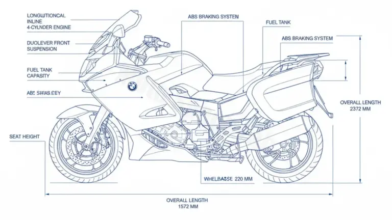 BMW K 1200 GT – 0587 (2006 – 2008) Factory Oil & Tire Pressure Data