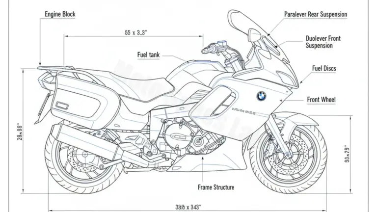 BMW K 1200 GT – 548(K41) Service Guide: Oil Level & Tire Specs