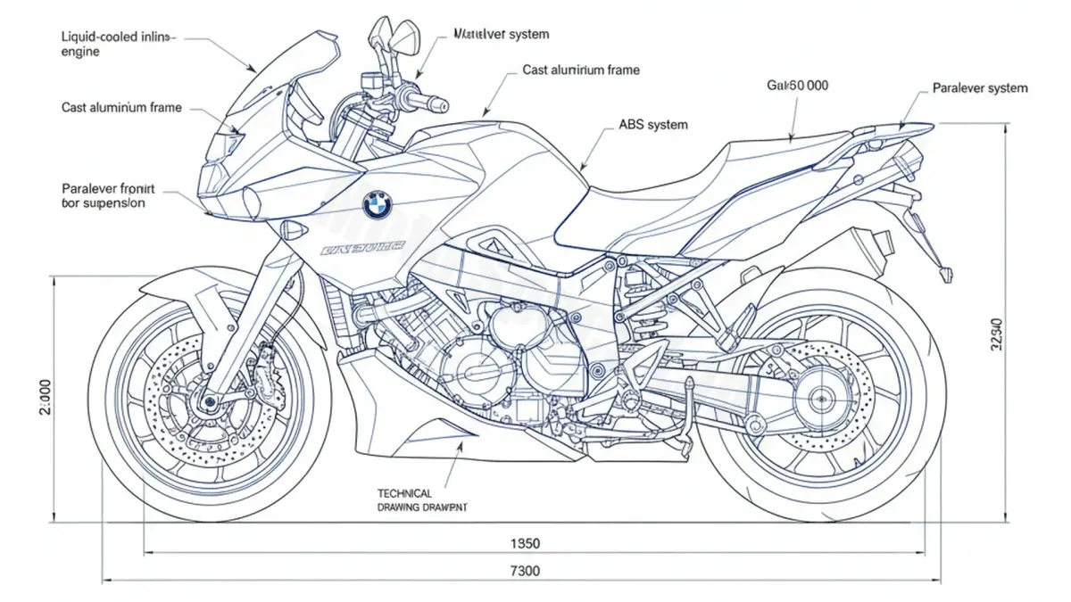 BMW K 1200 R SPORT - 0585 (K43HV) Tire Pressure, Oil Type & Fluid Specs