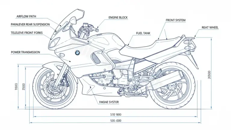BMW K 1200 RS – 547 (1997 – 2005) Data: Oil Capacity & Rim Specs
