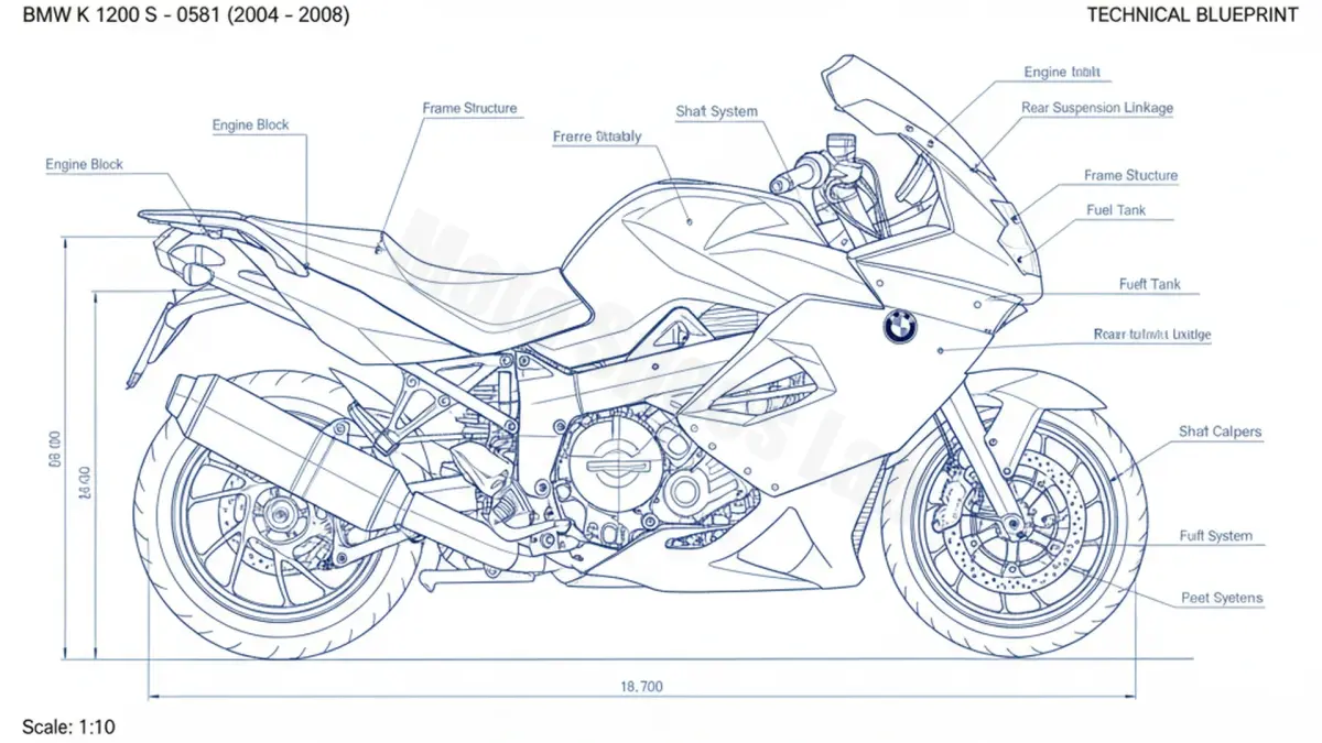 Review: BMW K 1200 S - 0581 (2004 – 2008) Specs & Features