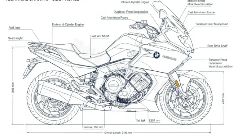 BMW K 1600 B (EURO 5) – 0F61 Service Data: Oil, Battery & Specs