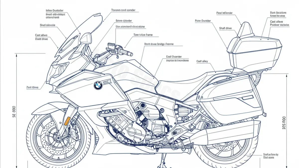 BMW K 1600 GRAND AMERICA - 0F51-GA Technical Review & Maintenance Guide