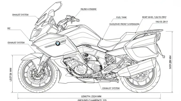 BMW K 1600 GT/GTL (EURO 5) – 0F21/0F31 Maintenance: Recommended Oil & Tires