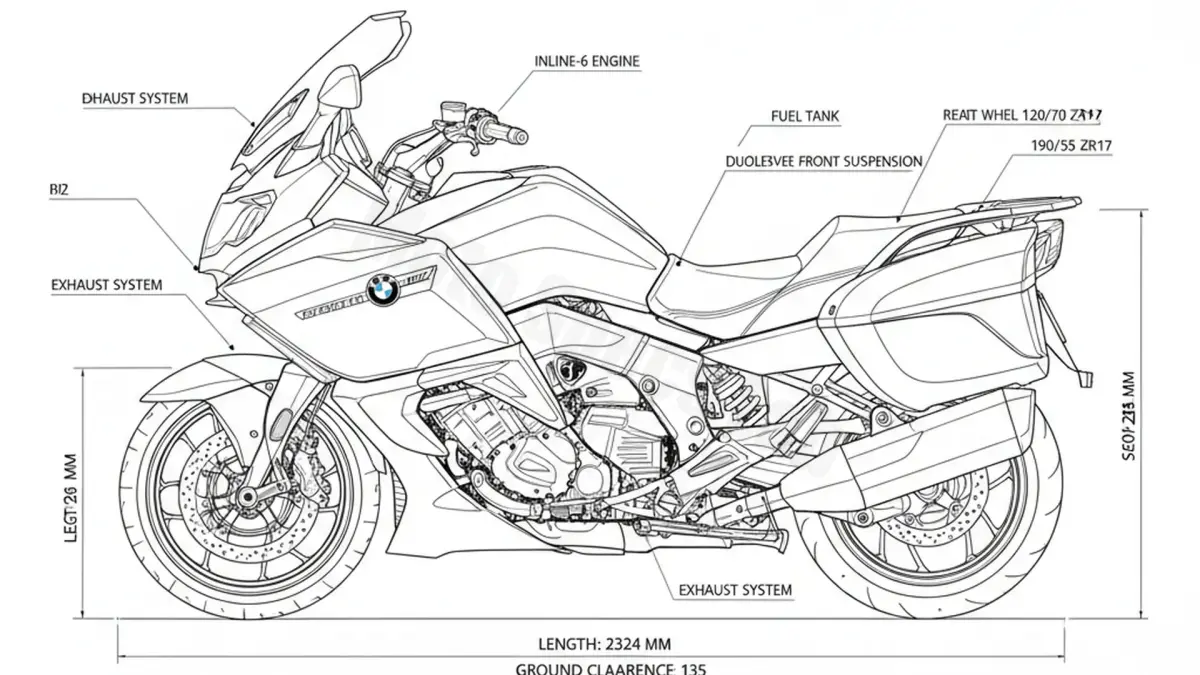 BMW K 1600 GT/GTL (EURO 5) - 0F21/0F31 Maintenance: Recommended Oil & Tires