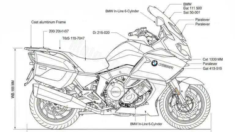 BMW K 1600 GTL (EURO 4) – 0F02 Service Data: Oil, Battery & Specs
