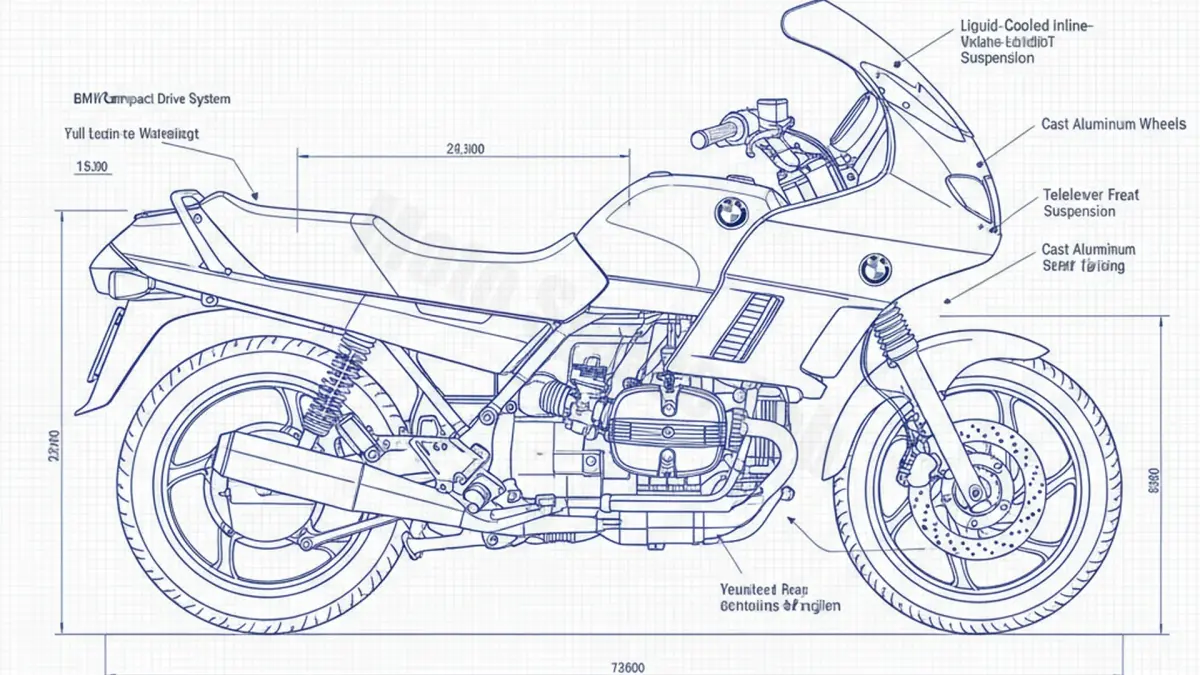 BMW K 75 RT/ULTIMA - K75RT Tire Pressure, Oil Type & Fluid Specs