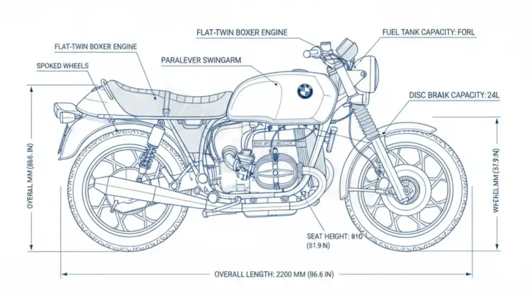 BMW R 100 CS – R100CS (1980–1984) Data: Oil Capacity & Rim Specs