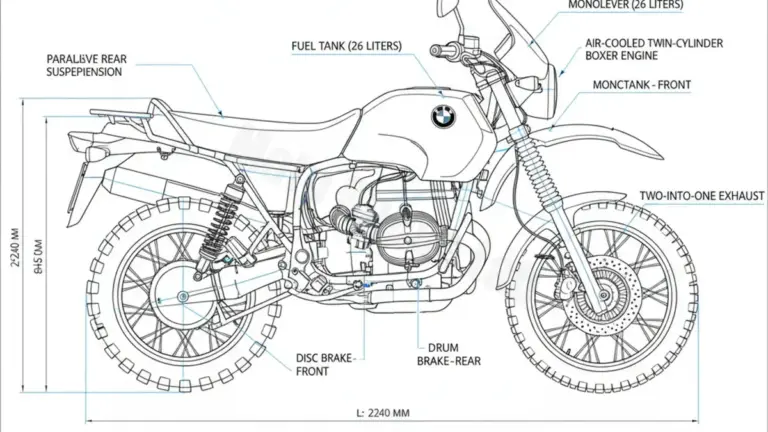 BMW R 100 GS – 0473 Service Data: Oil, Battery & Specs