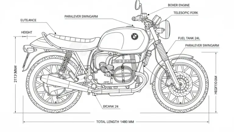 BMW R 100 R MYSTIC – 0493 Workshop Data: Fluids, Plugs & Tires