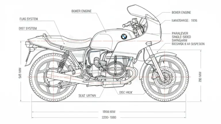 BMW R 100 RS (EINARMSCHWINGE) – R100RS Service Data: Oil, Battery & Specs