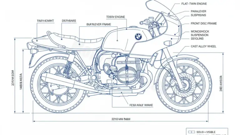 BMW R 100 RS – R100RS/81 Specs: Oil Capacity & Tire Pressure