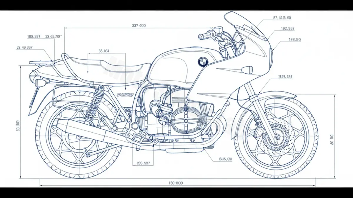 BMW R 100 RT (EINARMSCHWINGE) - R100RT Technical Review & Maintenance Guide specs
