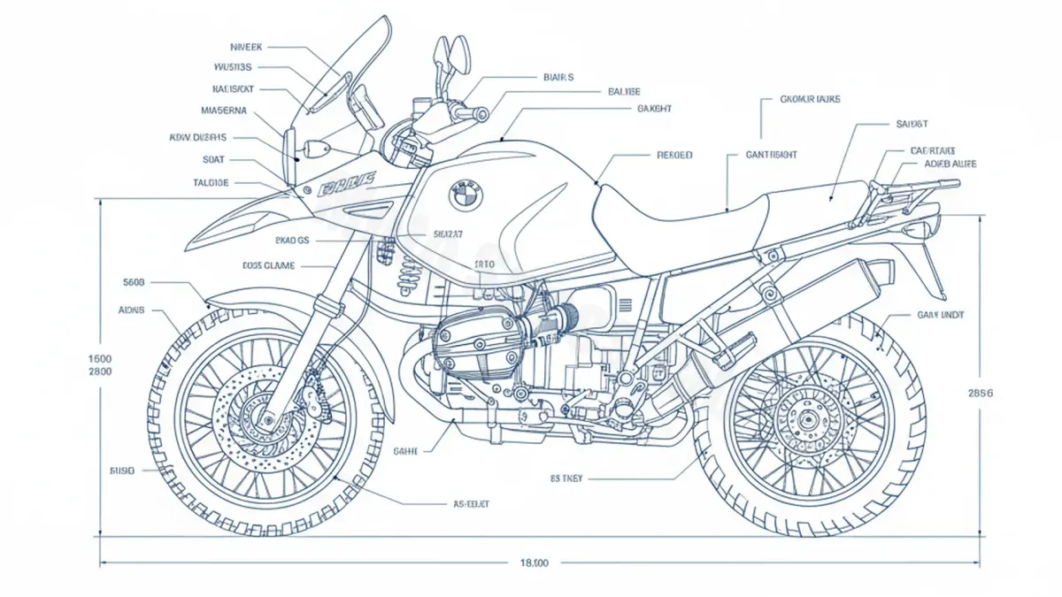 BMW R 1100 GS - 0409(259) Technical Review & Maintenance Guide specs