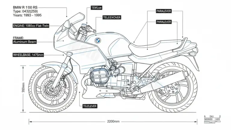 BMW R 1100 RS – 0432(259) Maintenance Schedule & Torque Settings
