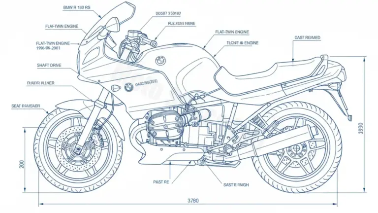 BMW R 1100 RS – 0432/96(259) Service Data: Oil, Battery & Specs