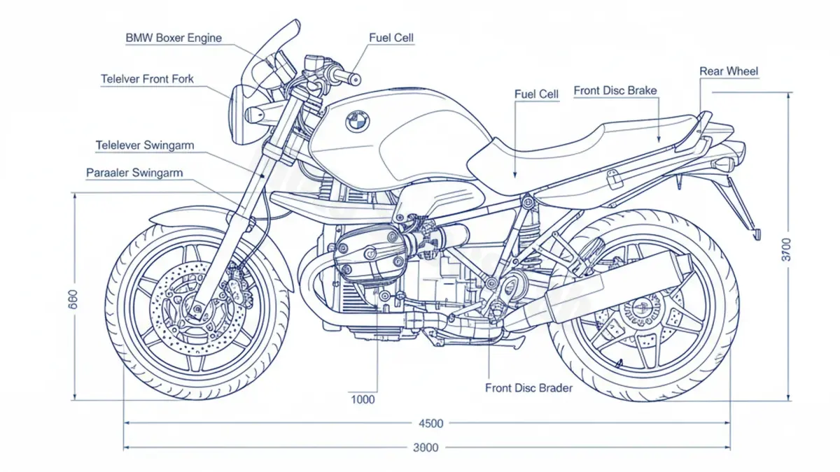 Oil & Tires: BMW R 1150 R - R1150R Technical Specifications specs