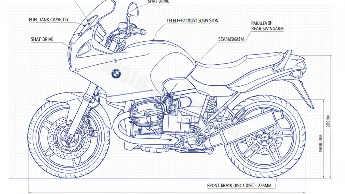 BMW R 1150 RS - 0447 Specs: Engine Oil, Gap & Tire PSI