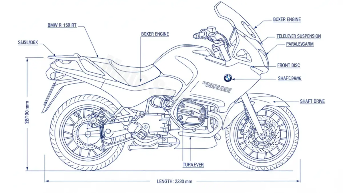 BMW R 1150 RT - 0419 Service Guide: Oil Level & Tire Specs specs