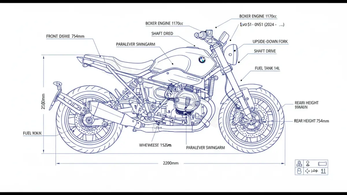 BMW R 12 (Euro 5+) - 0N51 Maintenance Schedule & Torque Settings
