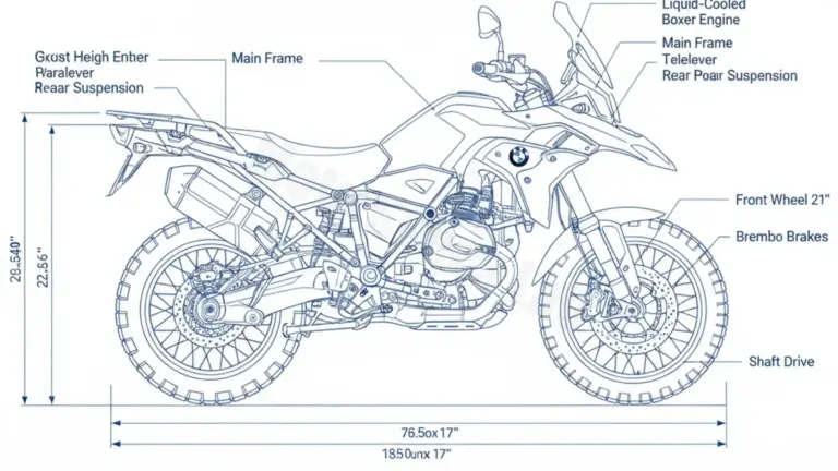 BMW R 12 G/S – 0N21 (2024 – Present) Data: Oil Capacity & Rim Specs