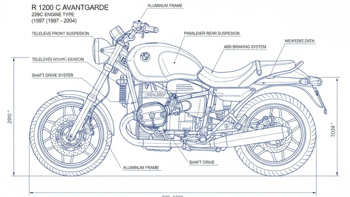 BMW R 1200 C / AVANTGARDE - 259C Technical Review & Maintenance Guide
