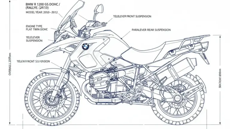 BMW R 1200 GS DOHC /RALLYE – 0450 Service Data: Oil, Battery & Specs