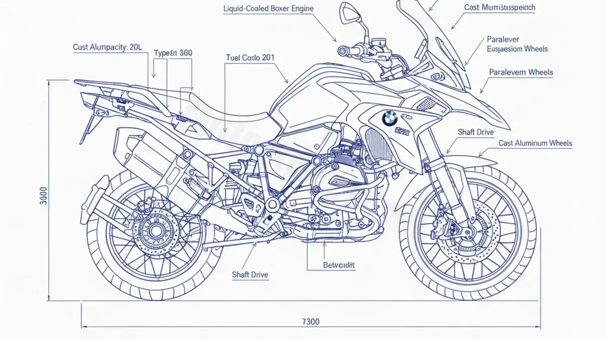 BMW R 1200 GS (LC) /TRIPLE BLACK /RALLYE - 0A01 (2017-2018) Factory Oil & Tire Pressure Data