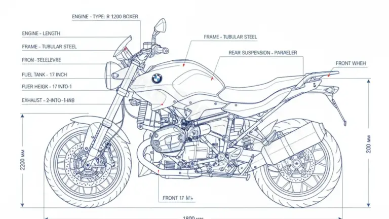 BMW R 1200 R – 0378 Service Guide: Oil Level & Tire Specs