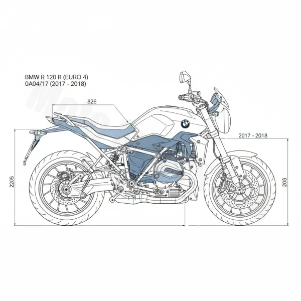 BMW R 1200 R (EURO 4) - 0A04/17