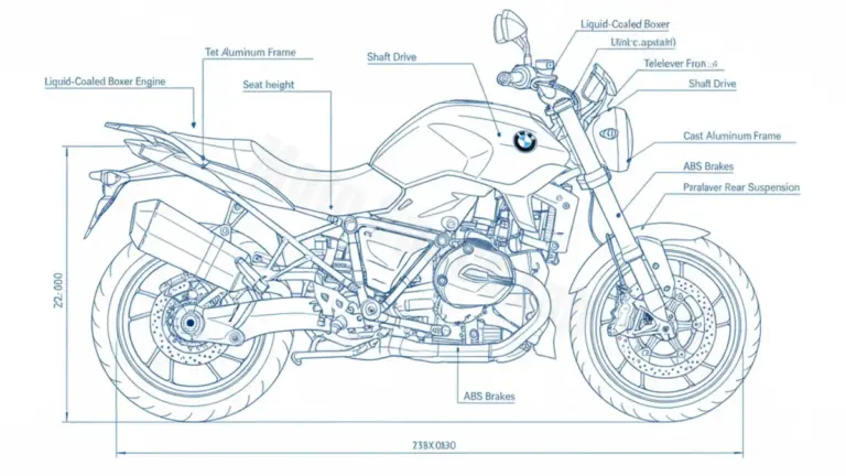 BMW R 1200 R (LC) – 0A04 Specs: Oil Capacity & Tire Pressure