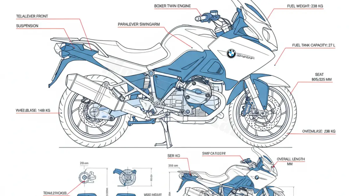BMW R 1200 RT - 0368 Maintenance: Recommended Oil & Tires specs