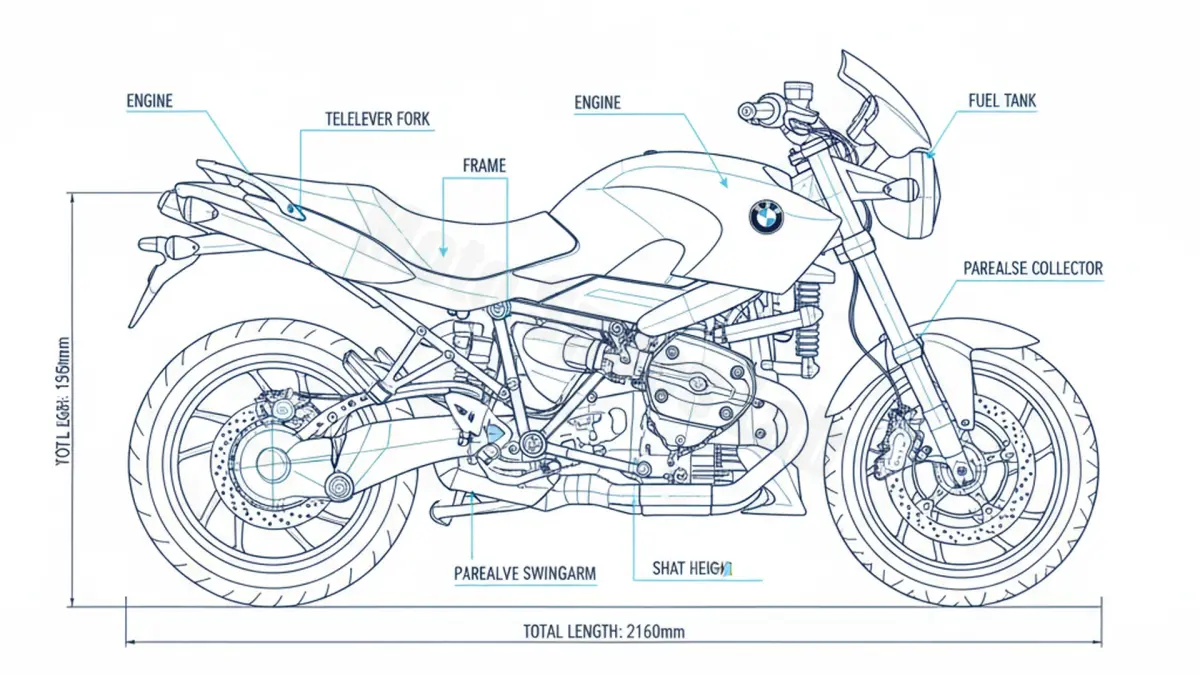 BMW R 1200 S - 0366 Specs: Engine Oil, Gap & Tire PSI specs