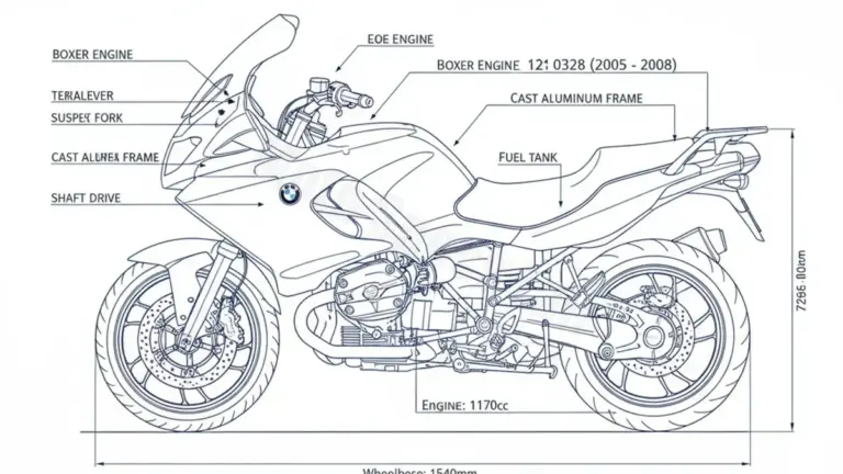 BMW R 1200 ST – 0328 Service Guide: Oil Level & Tire Specs