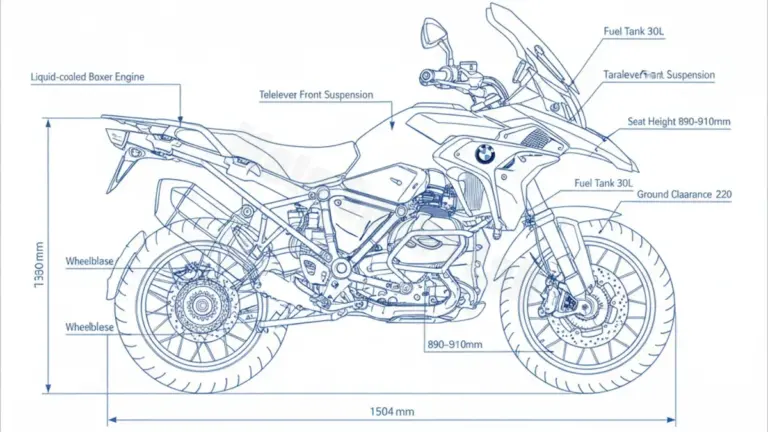 BMW R 1250 GS ADVENTURE – 0J51 Specs: Oil Capacity & Tire Pressure
